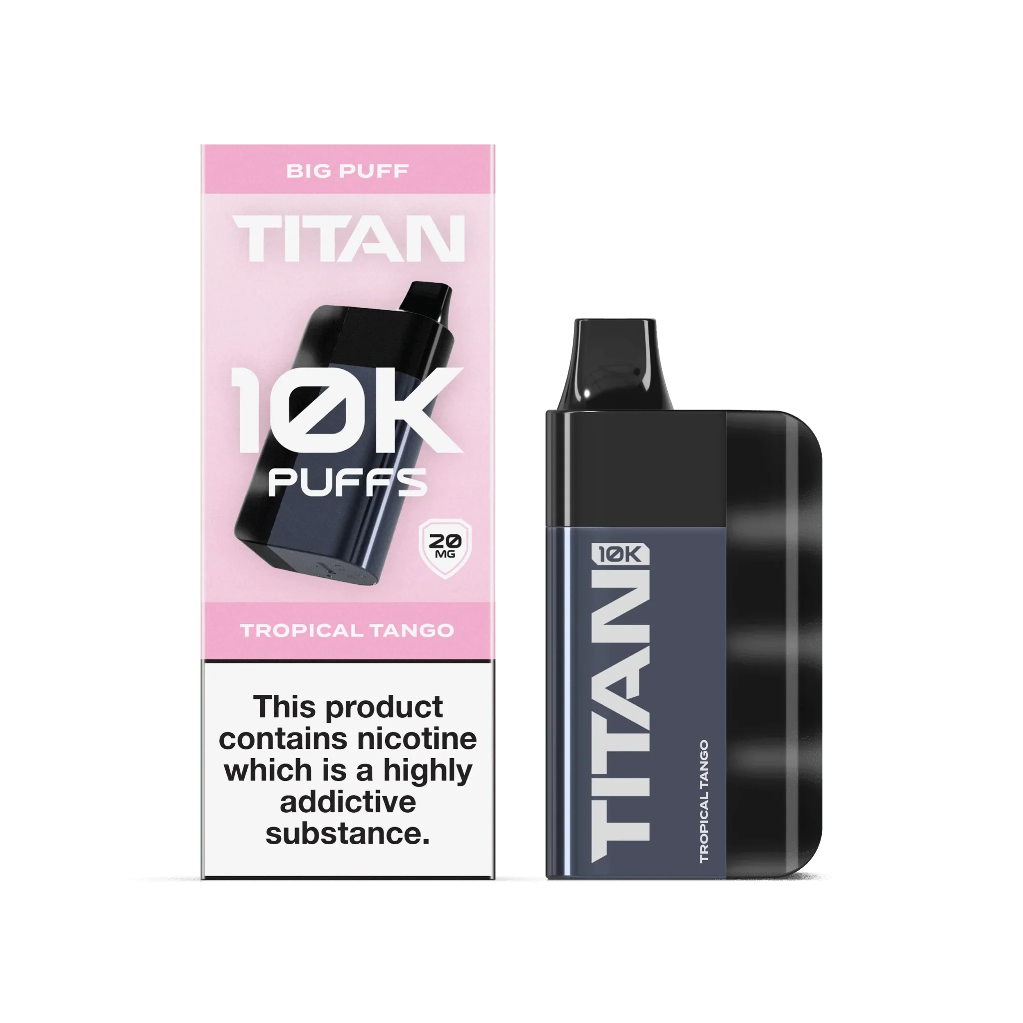 Titan 10K Puffs Disposable Vape Pod Kit Box of 5
