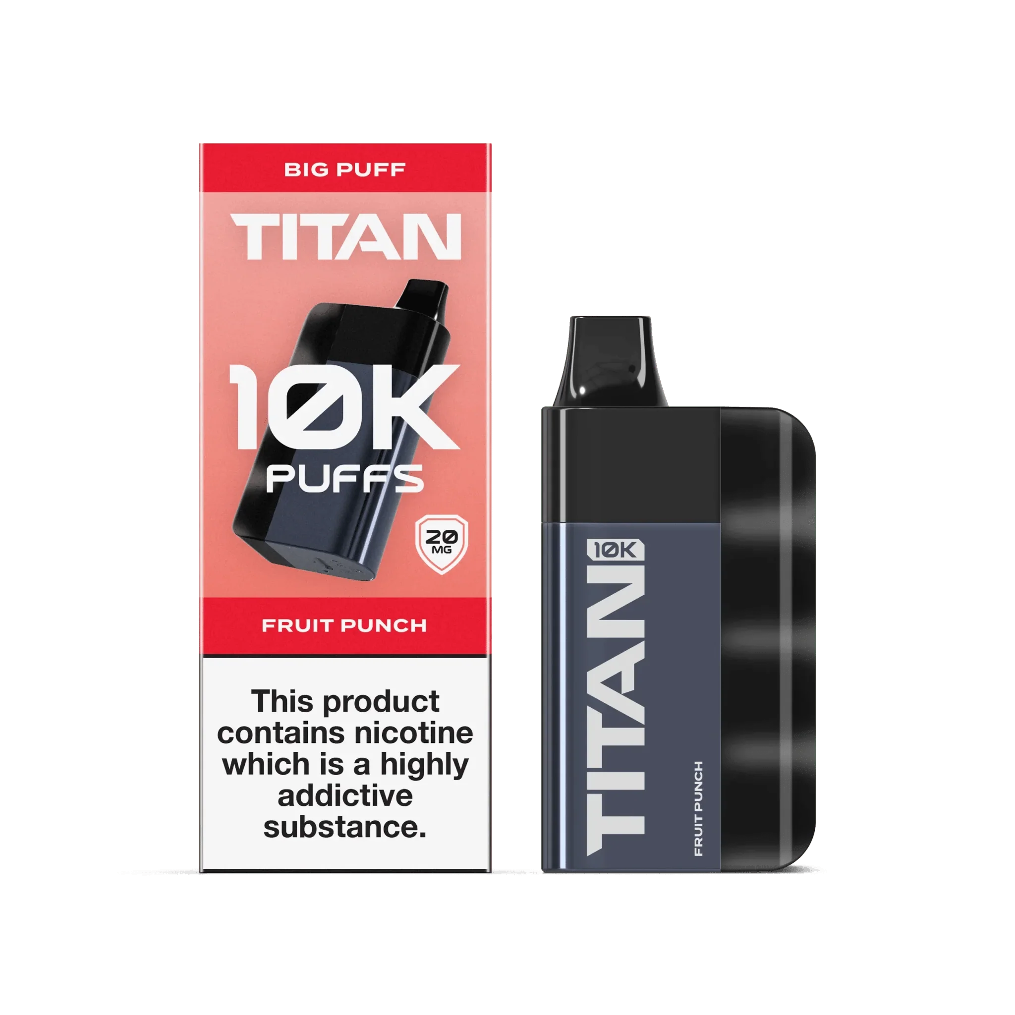 Titan 10K Puffs Disposable Vape Pod Kit Box of 5