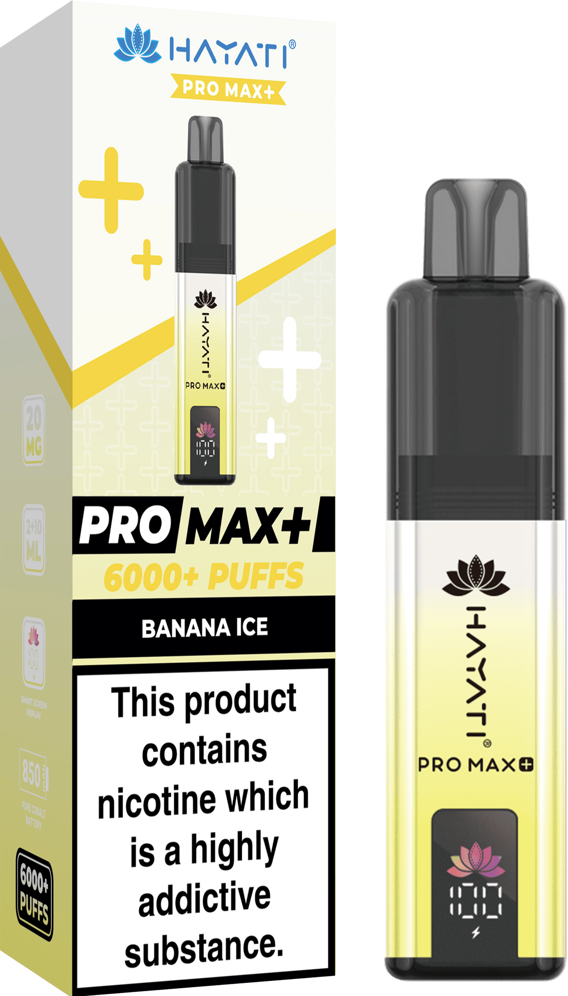 Hayati Pro Max+ 6000 Puffs Vape Kit Box of 5