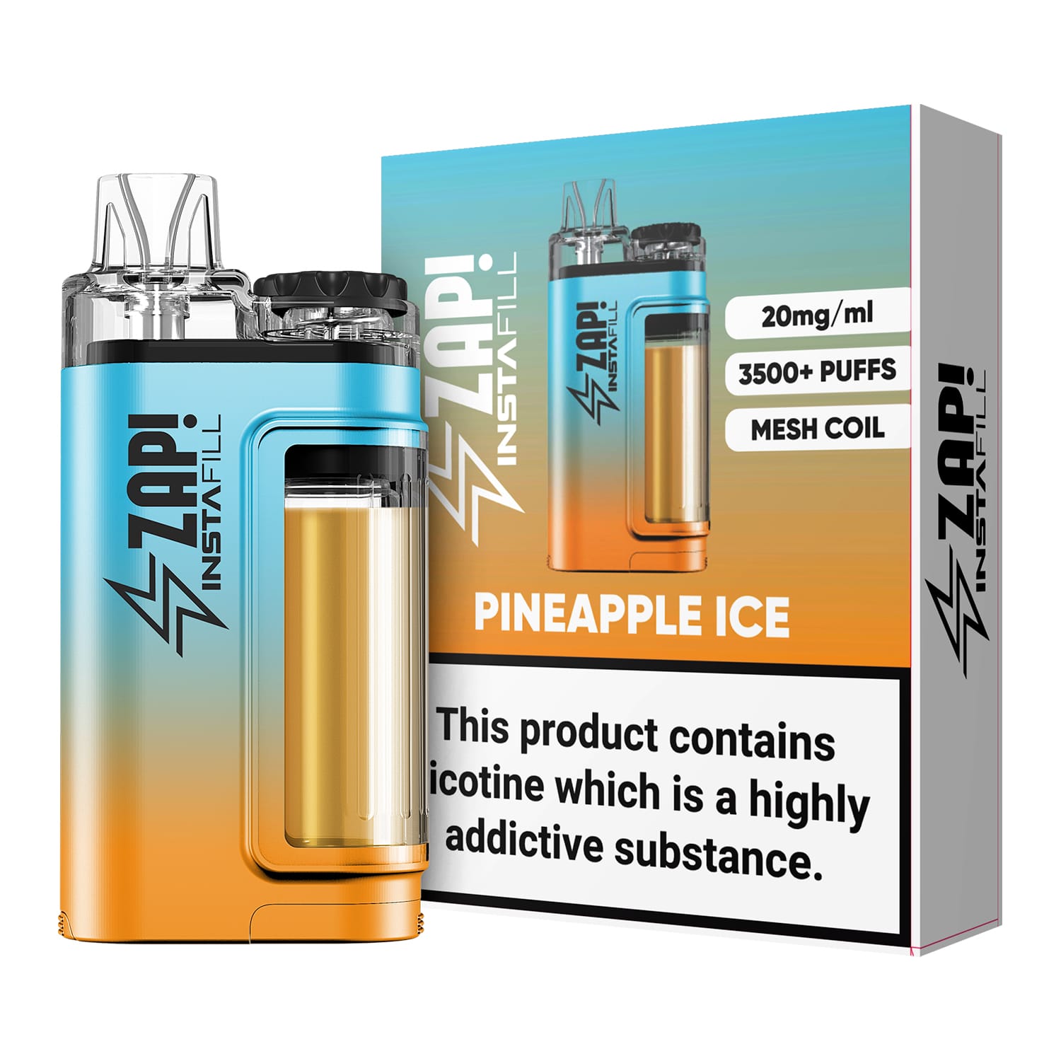 Zap! Instafill 3500 Puffs Disposable Pod Vape Kit