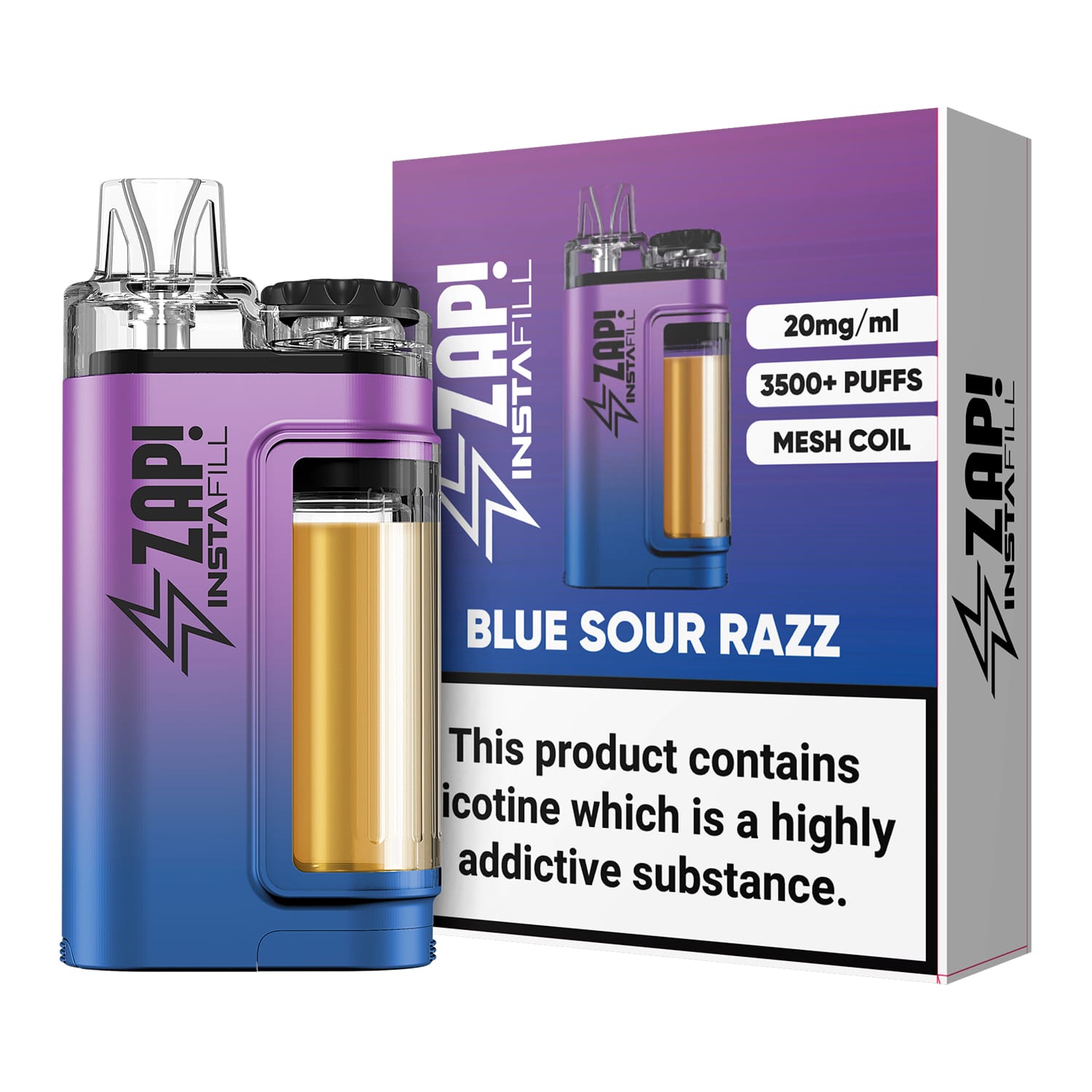 Zap! Instafill 3500 Puffs Disposable Pod Vape Kit