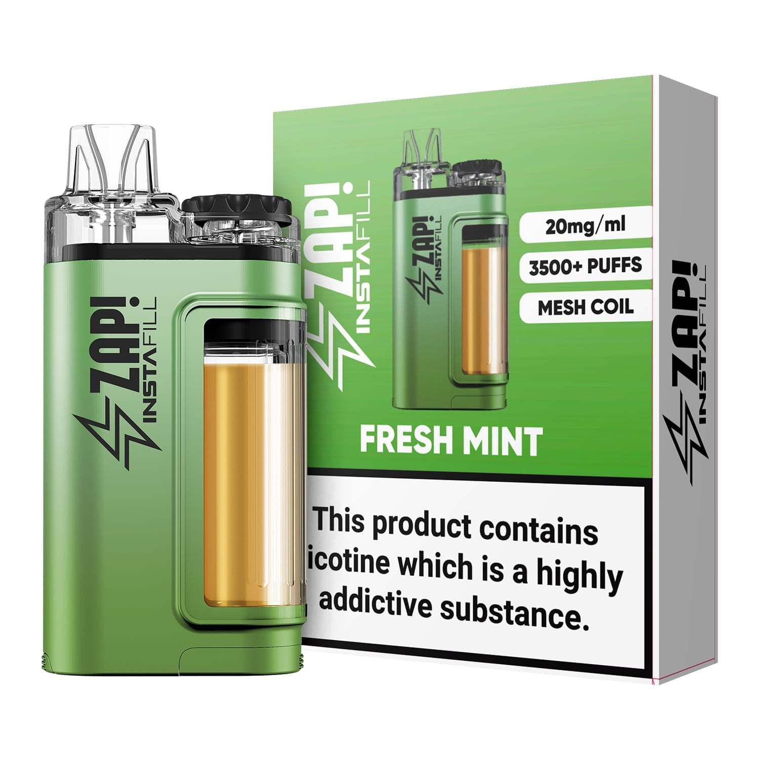 Zap! Instafill 3500 Puffs Disposable Pod Vape Kit