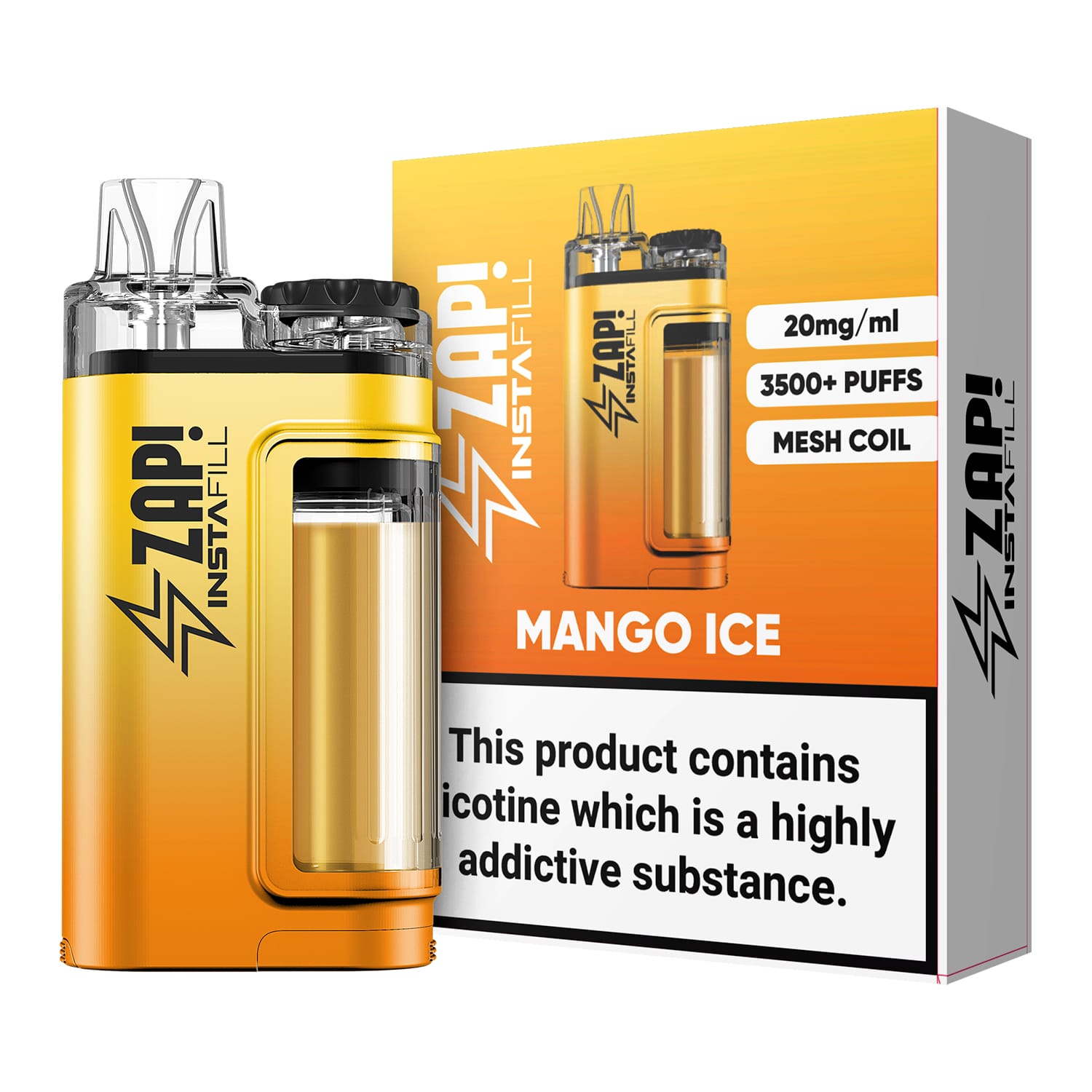 Zap! Instafill 3500 Puffs Disposable Pod Vape Kit