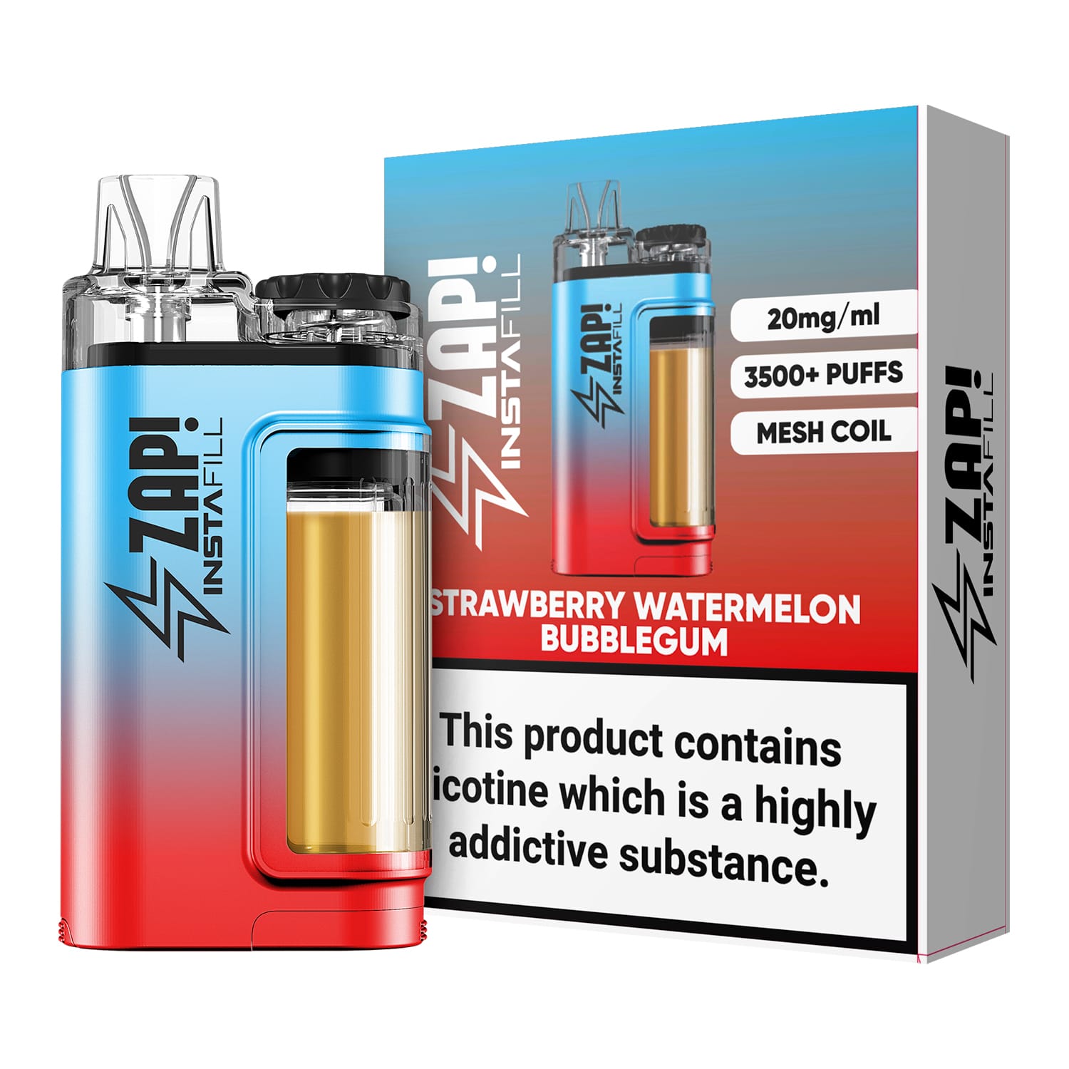 Zap! Instafill 3500 Puffs Disposable Pod Vape Kit