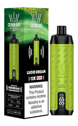 Al Fakher 12000 Puffs Disposable Vape With Integrated Hookah Soundwaves- Box of 10