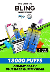 The Crystal Bling Ultra 18000 Disposable Vape - pack of 10
