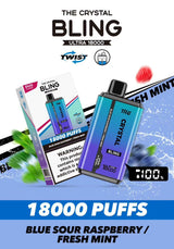 The Crystal Bling Ultra 18000 Disposable Vape - pack of 10
