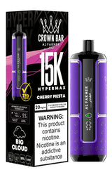 Al Fakher Crown Bar 15000 Hypermax Vape Kit -Box of 5