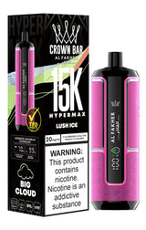 Al Fakher Crown Bar 15000 Hypermax Vape Kit -Box of 5
