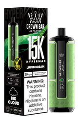 Al Fakher Crown Bar 15000 Hypermax Vape Kit -Box of 5