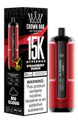 Al Fakher Crown Bar 15000 Hypermax Vape Kit -Box of 5