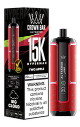 Al Fakher Crown Bar 15000 Hypermax Vape Kit -Box of 5