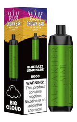 Al Fakher Crown Bar 8000 Puffs Disposable Vape Box of 10