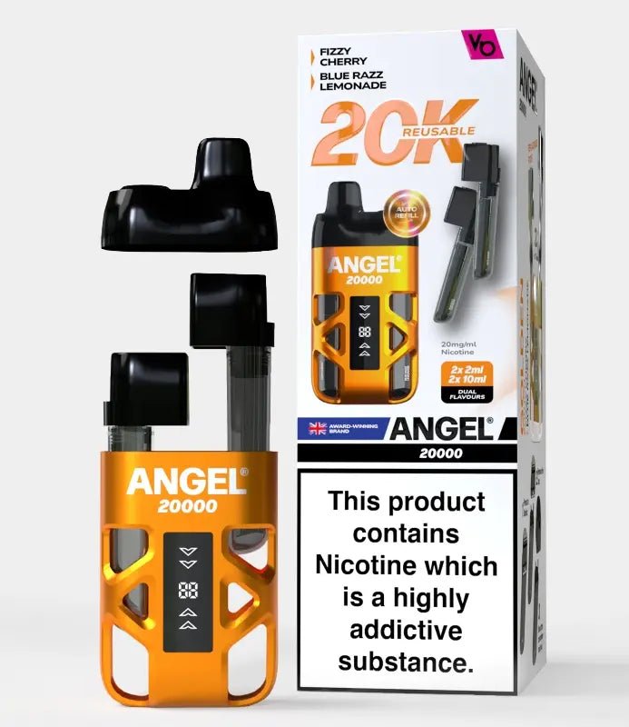 Angel 20000 Puffs Reusable Disposable Vape - Box of 5