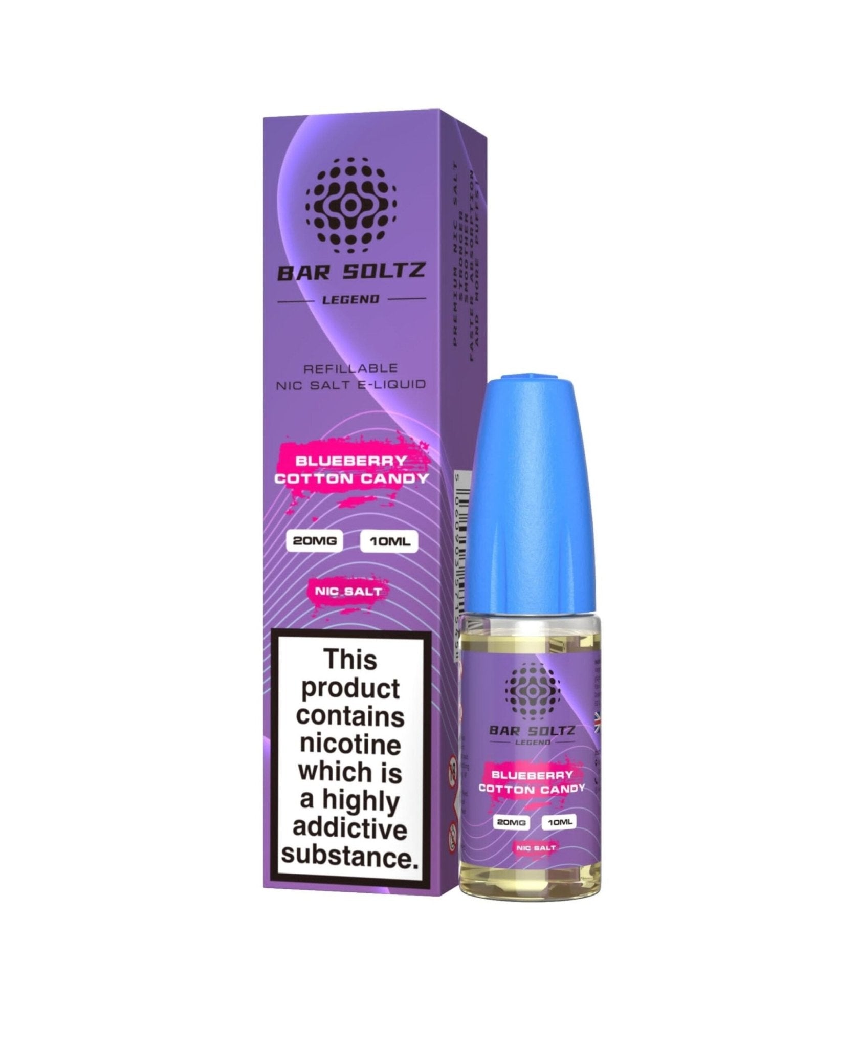 Bar soltz 10ml Nic Salt Pack of 10