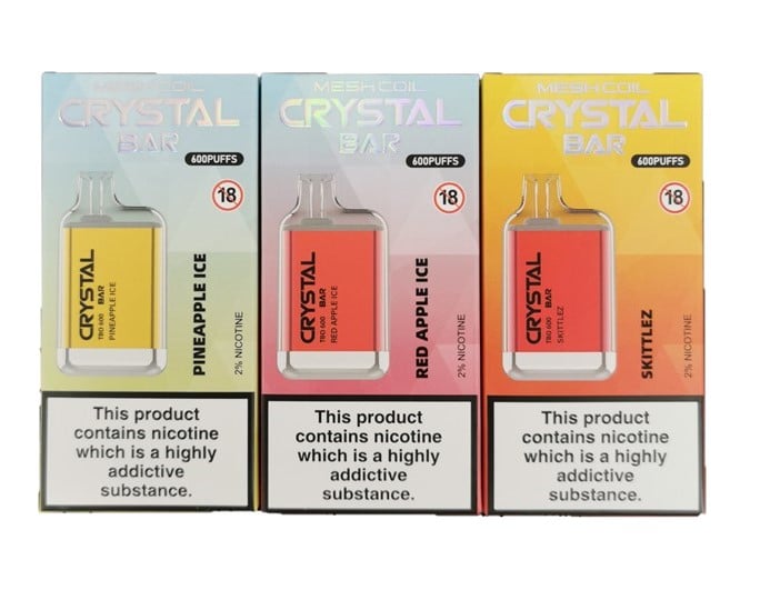 Bloody Mary TBO Crystal Bar 600 Disposable Vape Box of 10
