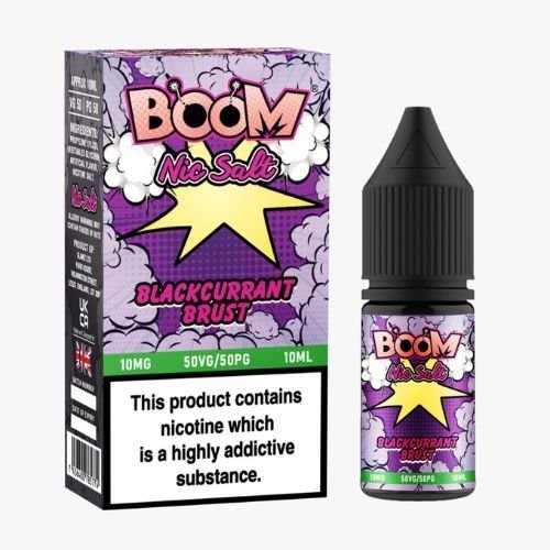 Boom Nic Salts 10ml E - liquids - Box of 10