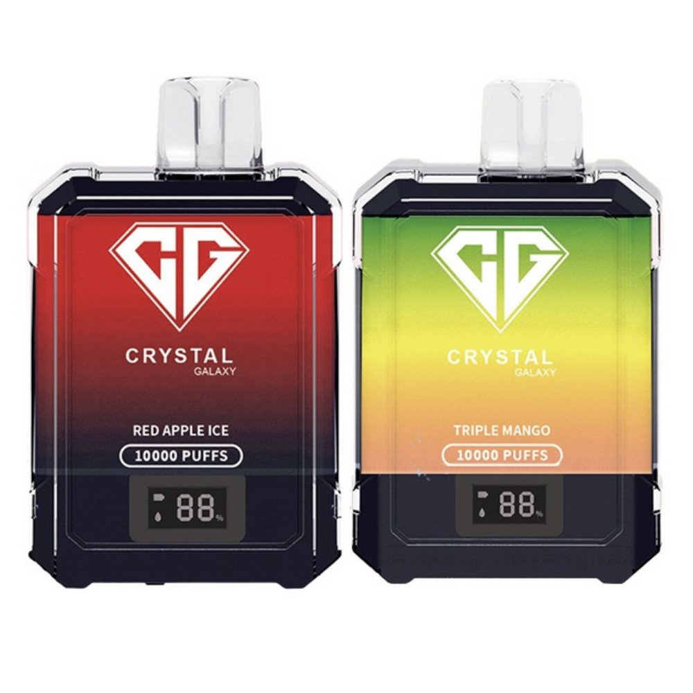 Crystal Galaxy 10000 Puffs Disposable Vape Pod Box of 10