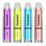 Crystal Legend 4000 20mg Disposable Vape Pod - Box of 10