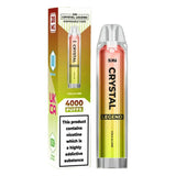 Crystal Legend 4000 20mg Disposable Vape Pod - Box of 10