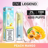 ELUX ENE Legend 4000 Disposable Vape Puff Pod Device - Box of 10