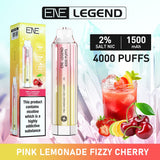 ELUX ENE Legend 4000 Disposable Vape Puff Pod Device - Box of 10