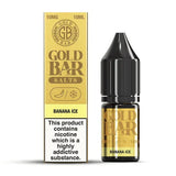 Gold Bar Nic Salts 10ml E - liquids (Box of 10)