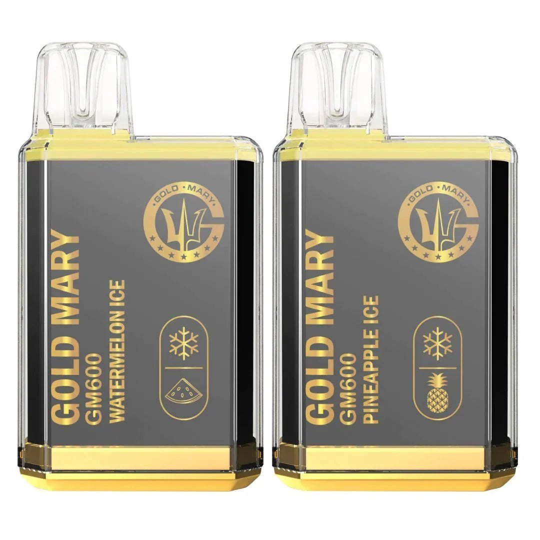 Gold Mary GM600 Disposable Vape Puff Bar Box of 10