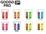 GoodG Pro 7500 Disposable Vape Puff Bar Pod Box of 10