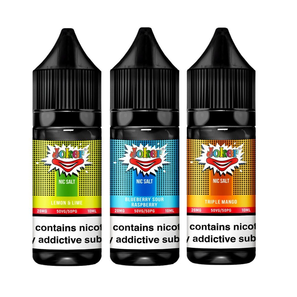 Joker Nic Salt 10ml E - liquids - Box of 10