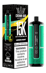 Al Fakher Crown Bar 15000 Hypermax Vape Kit -Box of 5