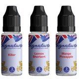 Pack of 10 Signature 10ml E - Liquid