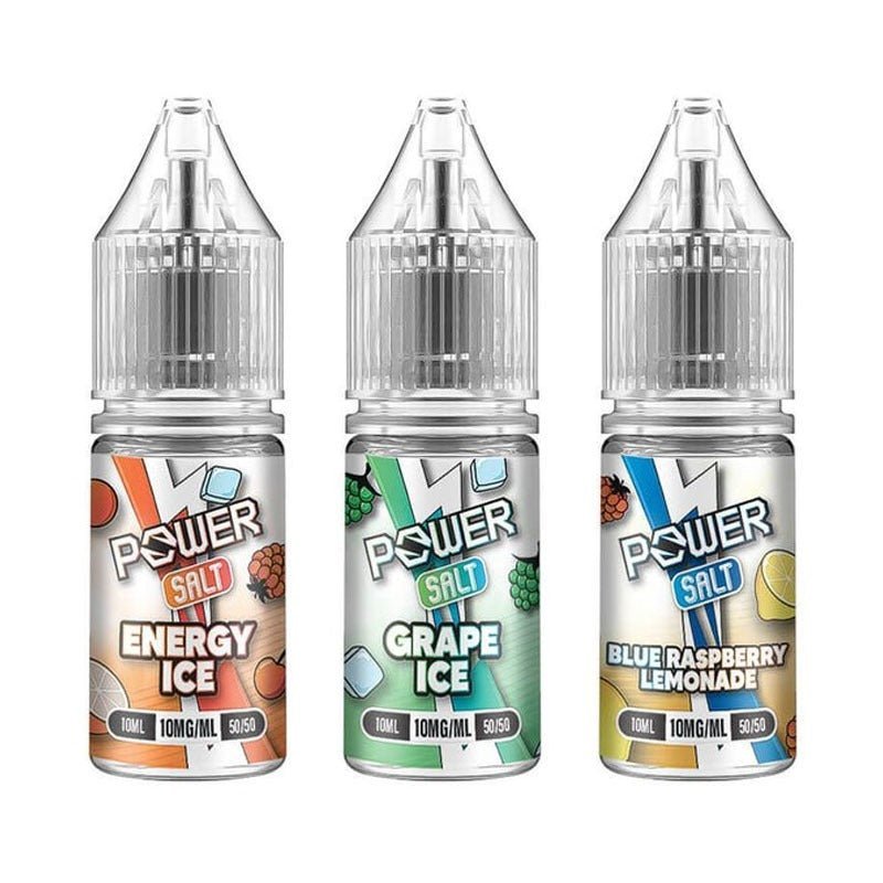 Power by JNP Nic Salts 10ml E - liquids - Pack of 10