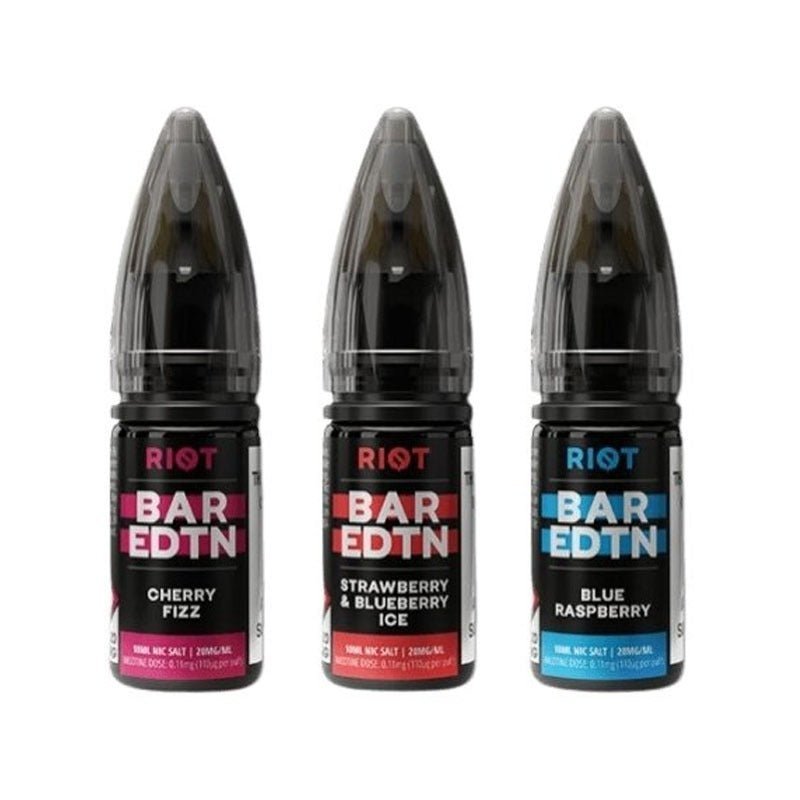 Riot Squad Bar Edition Nic Salt 10ml E - liquids - Box of 10