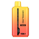 The Crystal Pro Twist 15000 Puffs Disposable Vape Box of 10
