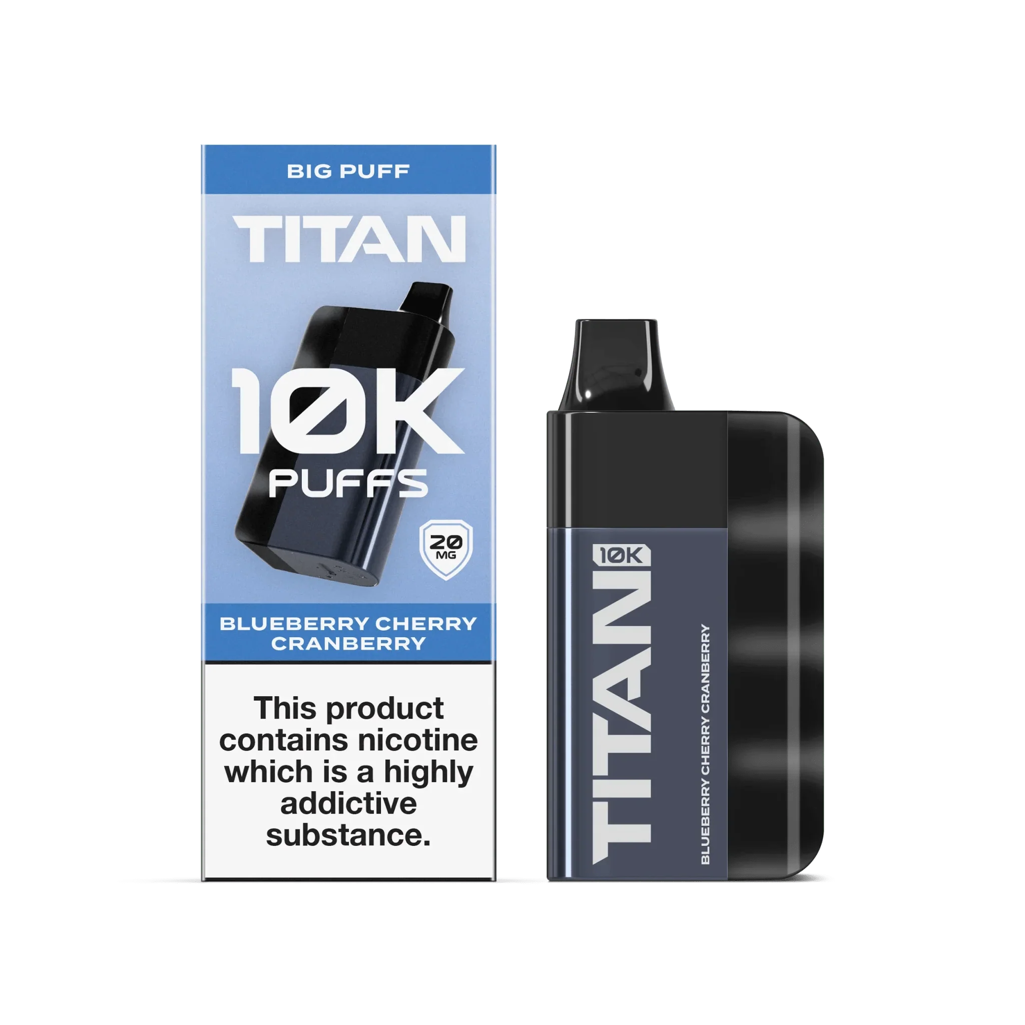 Titan 10K Puffs Disposable Vape Pod Kit Box of 5