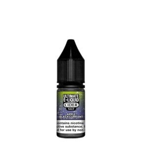 Ultimate E - Liquid Cider 10ML Nic Salt (Pack of 10)