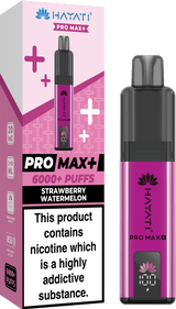 Hayati Pro Max+ 6000 Puffs Vape Kit Box of 5