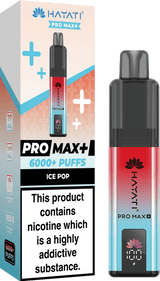 Hayati Pro Max+ 6000 Puffs Vape Kit Box of 5
