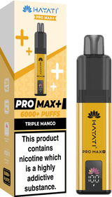 Hayati Pro Max+ 6000 Puffs Vape Kit Box of 5