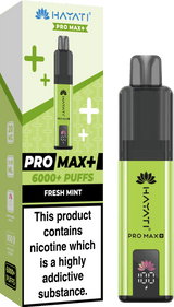 Hayati Pro Max+ 6000 Puffs Vape Kit Box of 5