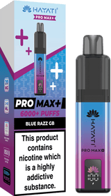 Hayati Pro Max+ 6000 Puffs Vape Kit Box of 5