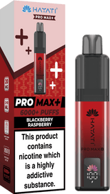 Hayati Pro Max+ 6000 Puffs Vape Kit Box of 5