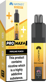 Hayati Pro Max+ 6000 Puffs Vape Kit Box of 5