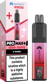 Hayati Pro Max+ 6000 Puffs Vape Kit Box of 5