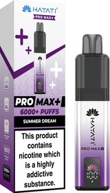 Hayati Pro Max+ 6000 Puffs Vape Kit Box of 5