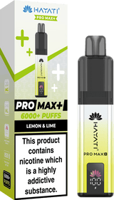Hayati Pro Max+ 6000 Puffs Vape Kit Box of 5