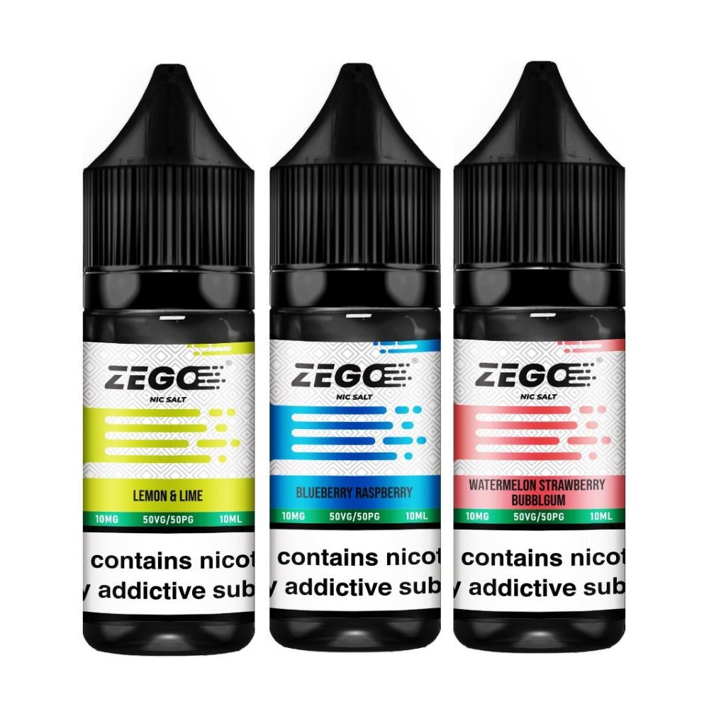 Zego Nic Salt 10ml E - Liquid - Box of 10